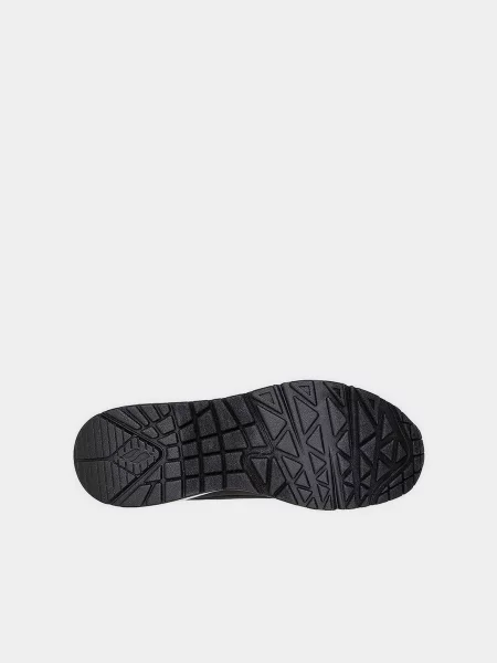 Кожаные кроссовки Skechers черные