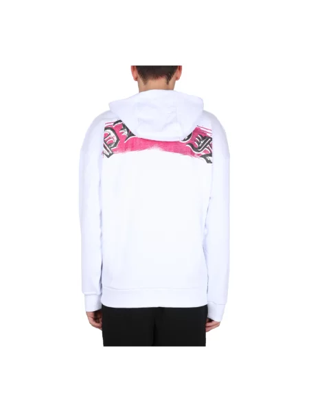 Bluza z kapturem Philipp Plein biała