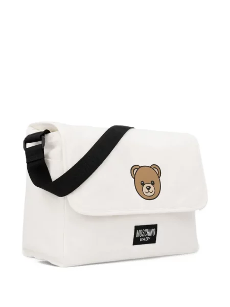 Rankinė per petį Moschino balta