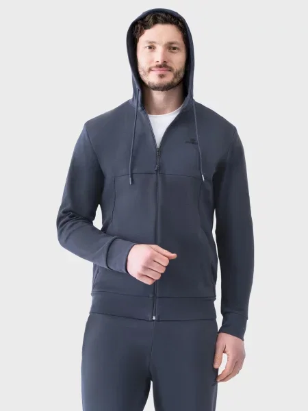 Кофта AVECS бавовна/поліестер сірий