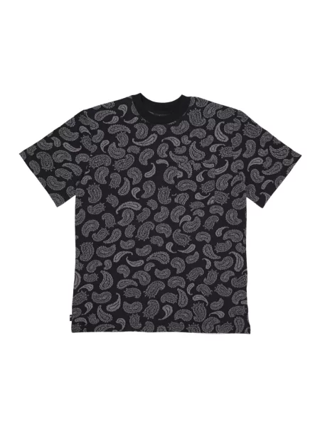 Koszulka The Hundreds z wzorem paisley czarna