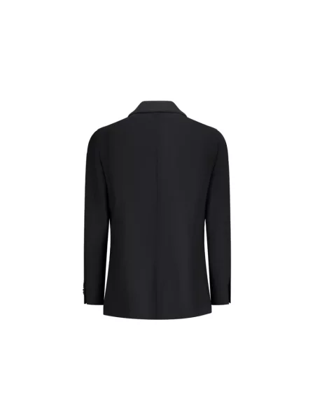 Marynarka Lardini wełniana elegancka czarna