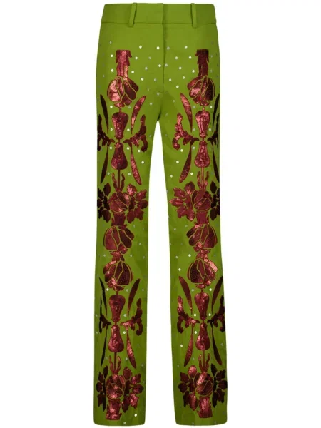 Pantaloni Paula verde