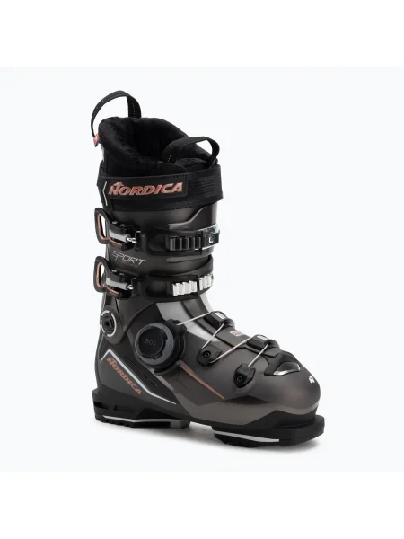 Încălțăminte de schi pentru femei Nordica Sportmachine 3 85 W BOA GW bronze/black/rose negru