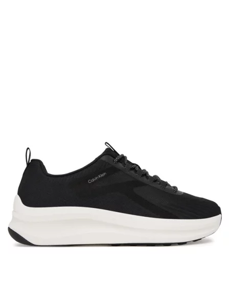 Tenisice Calvin Klein Andrea Chunky Ck Stripe Runner Trainers crna