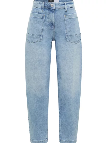 CECIL Jeans denim albastru