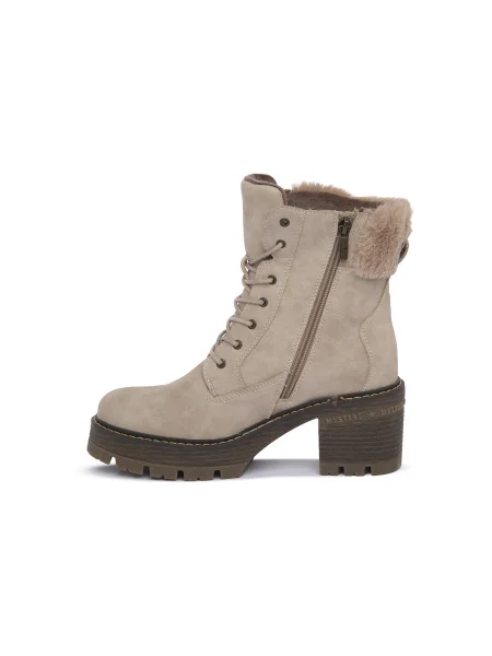 Pantofi Mustang bej
