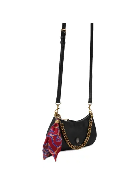 Geantă Kurt Geiger London din piele negru