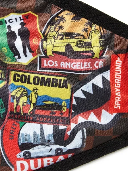 Szal dziecięca Sprayground Kid czarna