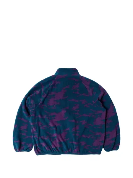Geacă By Parra din fleece albastru