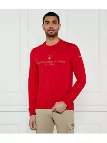 Aeronautica Militare Pulóver piros