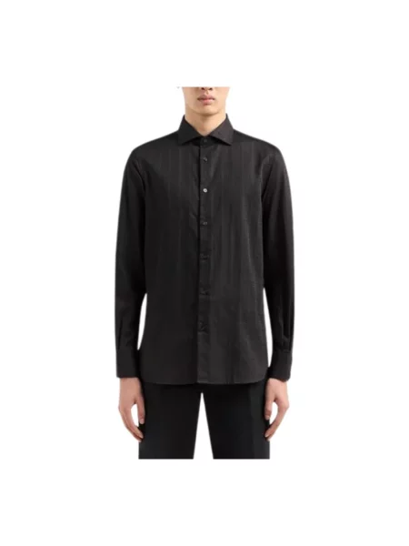 Koszula Emporio Armani casual niebieska