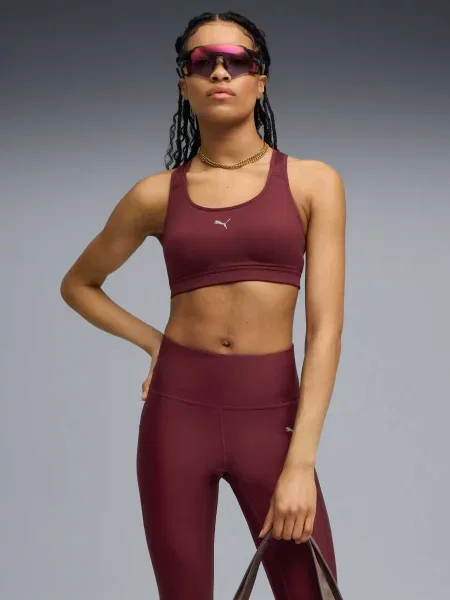 Бюстгальтер Puma для бігу червоний