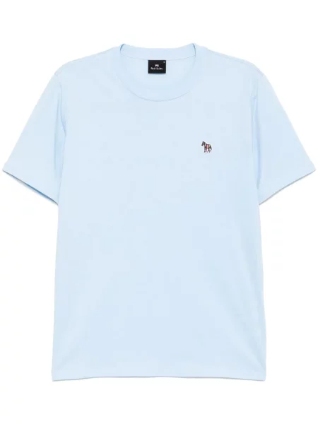 Tricou Ps Paul Smith cu decolteu rotund albastru