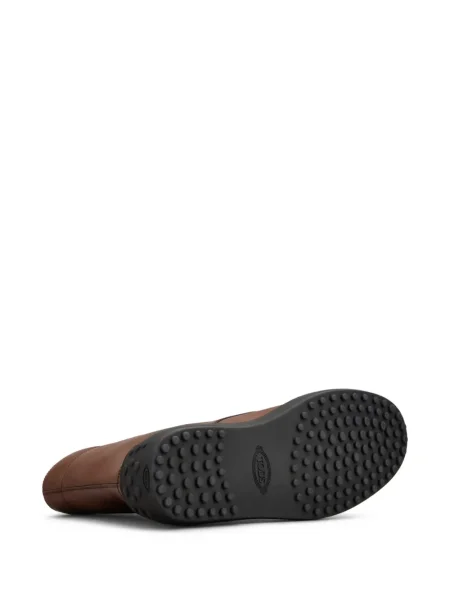 Botine Tod's din piele maro