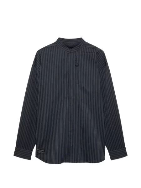 Gulerat cămașă Oakley cu dungi negru