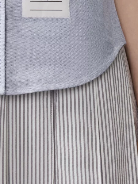Cămașă Thom Browne scurtă gri