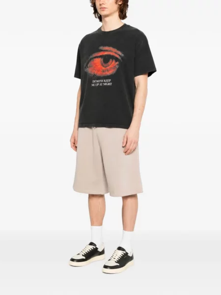 Tricou Melt cu imagine negru