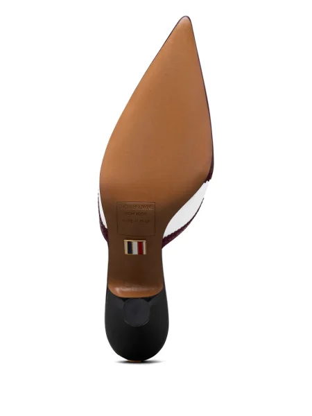 Papuci tip mules Thom Browne