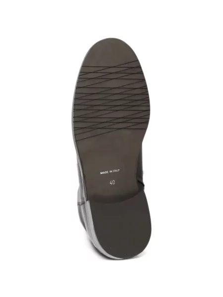 Botine Julie Dee cu cataramă maro