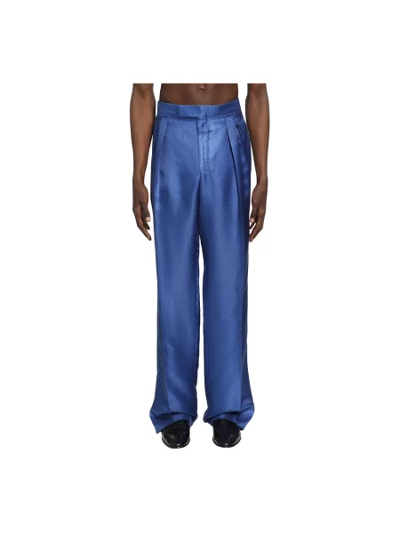 Spodnie Tom Ford niebieskie