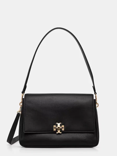 TORY BURCH De piele geantă pe umăr Charlie negru