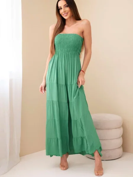 Maxi rochie maxi Kesi Włoski verde
