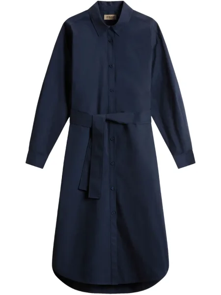 Rochie tip cămașă Woolrich de costum albastru