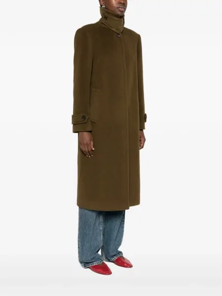 Palton Tagliatore cu rever verde