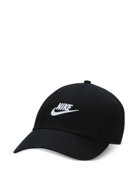 Șapcă Nike tricotate cu imagine cu decolteu rotund albastru