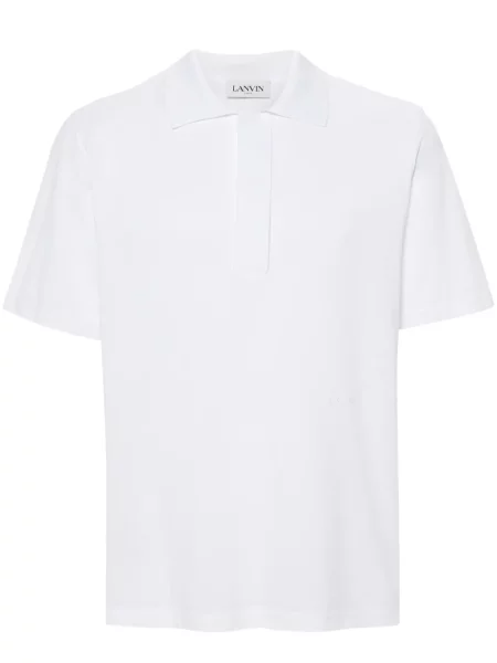 Polo Lanvin alb