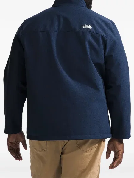 Geacă The North Face softshell albastru