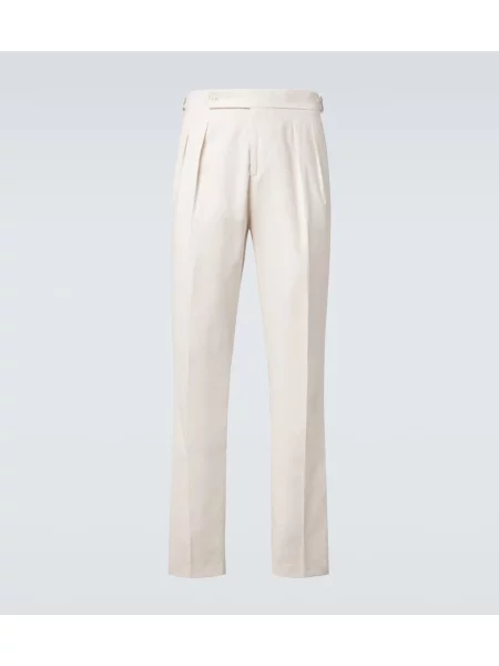 Pantaloni Brunello Cucinelli alb