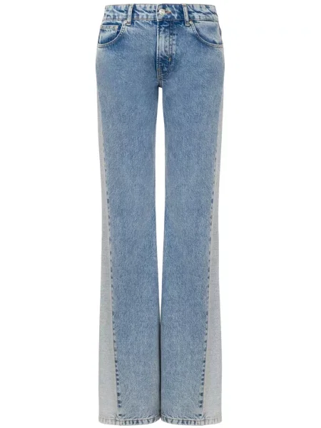 Proste jeansy Moschino Jeans niebieskie