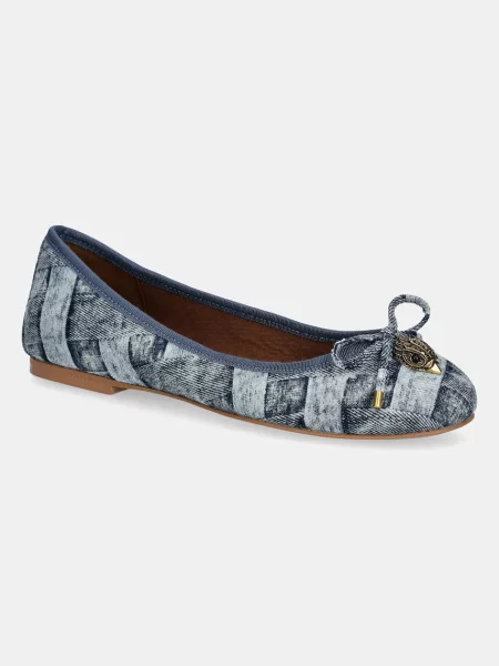 Балеринки Kurt Geiger London Eagle Ballerina синьо