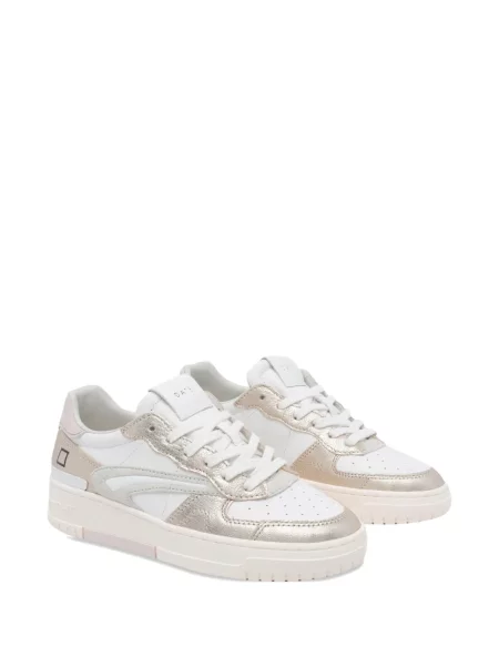 Laminat sneakerși D.a.t.e. alb