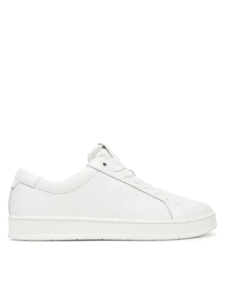 Calvin Klein Sneakersy Low Top Lace Up Lth biela