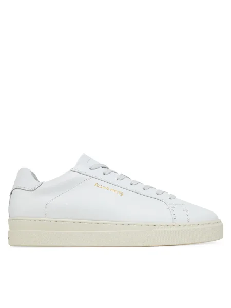 Кожени маратонки Filling Pieces Tiebreak Core бяло