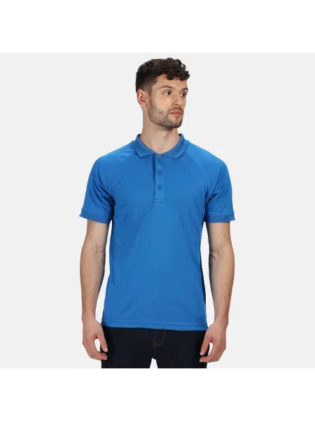 Koszulka Polo Coolweave niebieska
