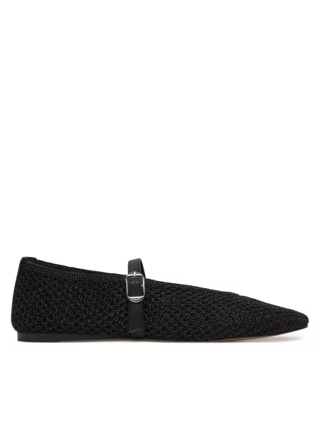 STEVE MADDEN Balerini cu glezna Gayla' negru