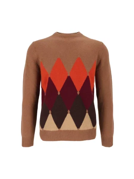Sweter Ballantyne brązowy