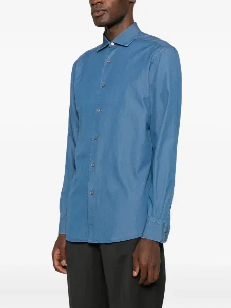 Cămașă Zegna albastru