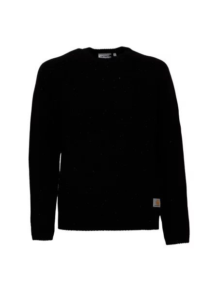 Dzianinowy sweter Carhartt Wip czarny