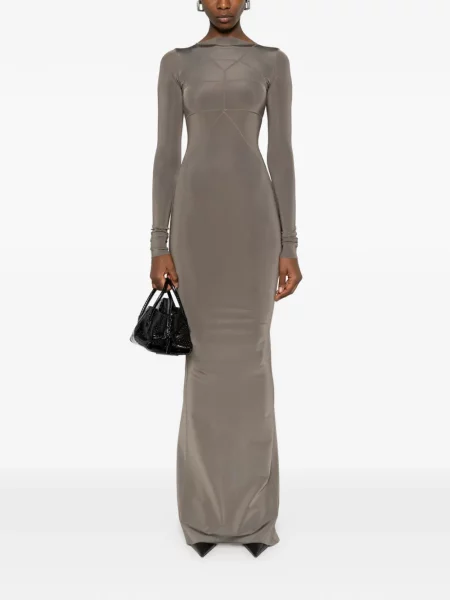Rochie maxi Rick Owens de costum gri