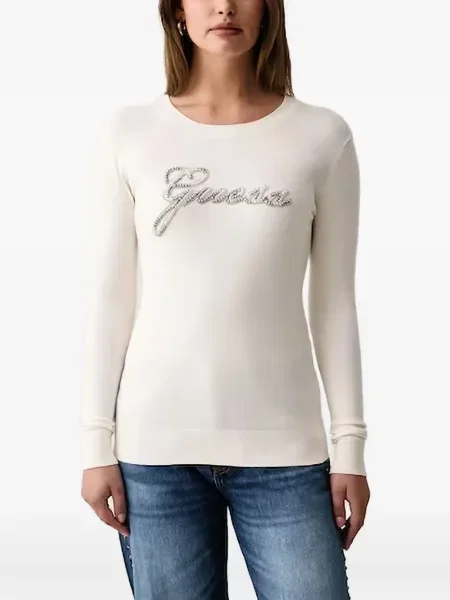 Pulover Guess cu perle