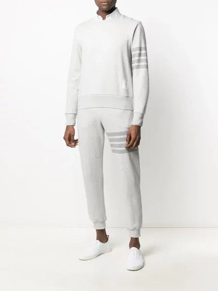 Dryžuotos kelnės Thom Browne pilka