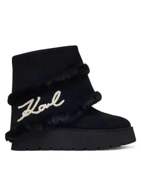 Snehule KARL LAGERFELD Skylar čierna