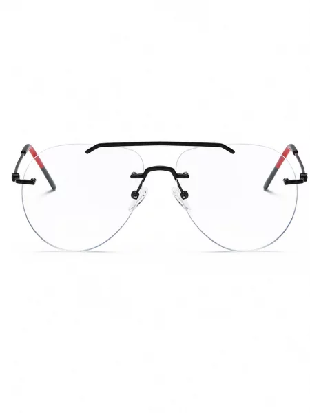 VEYREY Sončna očala Blaulichtfilter-Brille „Dag“ in Schwarz' črna