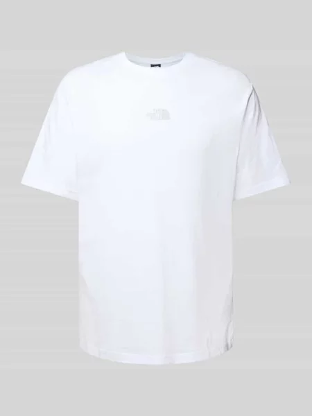 T-shirt z nadrukiem z logo The North Face biała