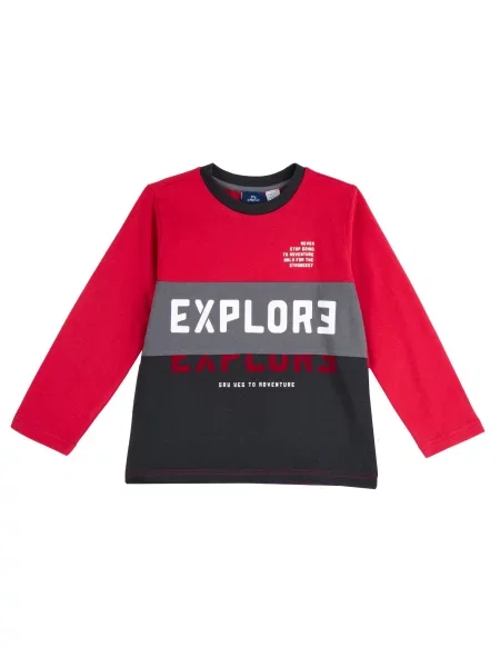 Дитячий Лонгслів Chicco червоний